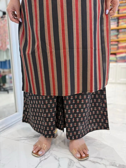 Women’s Printed Straight Kurta Set with Dupatta