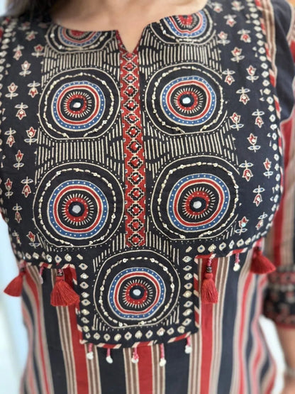 Women’s Printed Straight Kurta Set with Dupatta